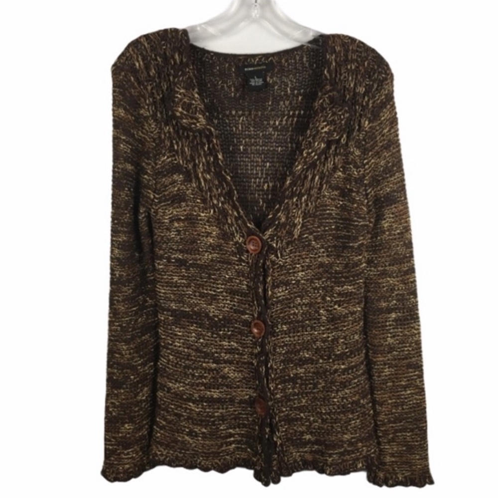 BCBG MAXAZRIA Button up Cardigan Sweater Large